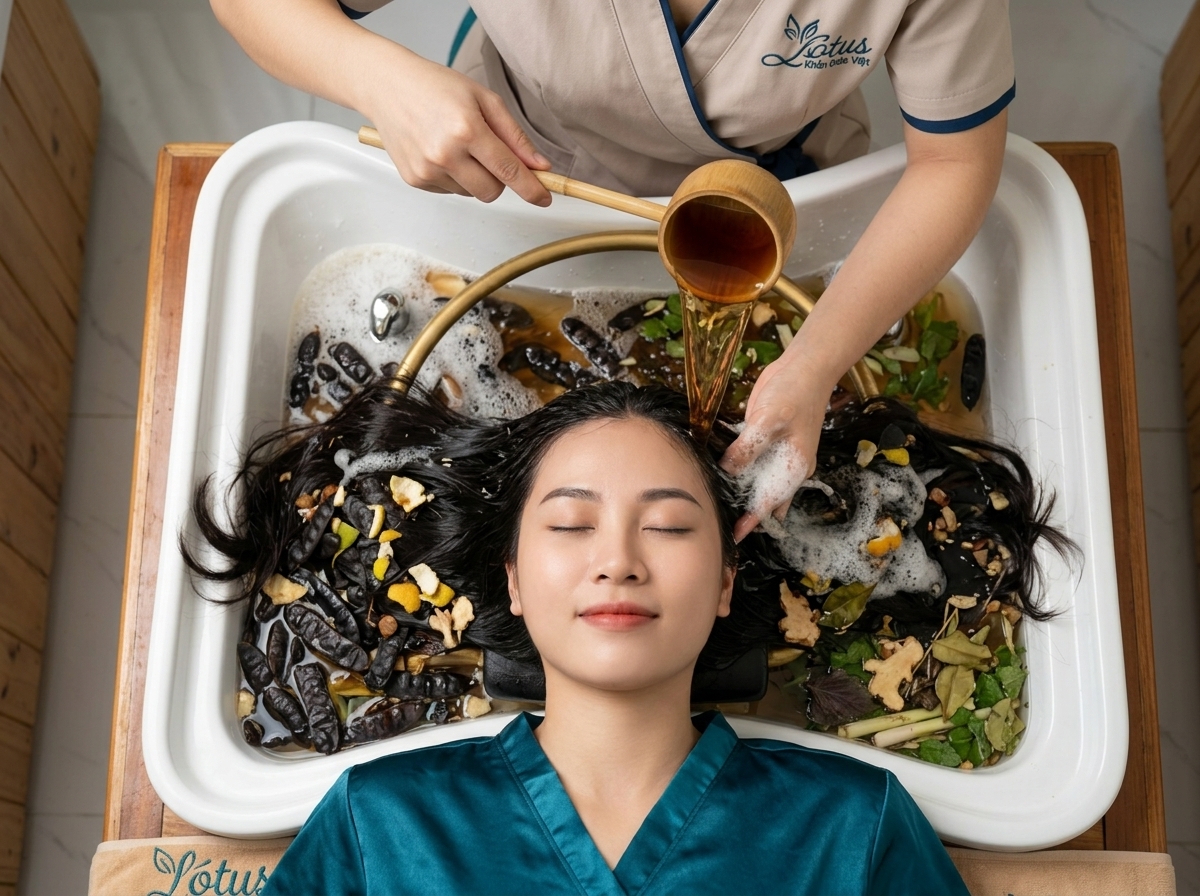 Gội Chill - Tóc mềm  | Gội đầu | Lotus Spa